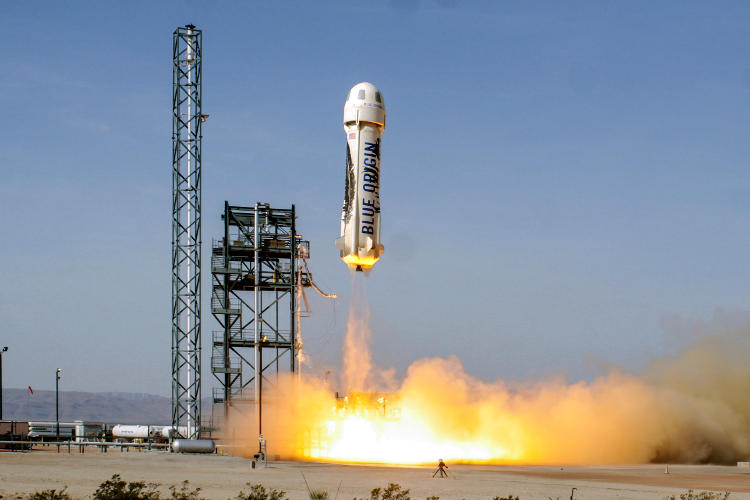 Czwarty start New Shepard